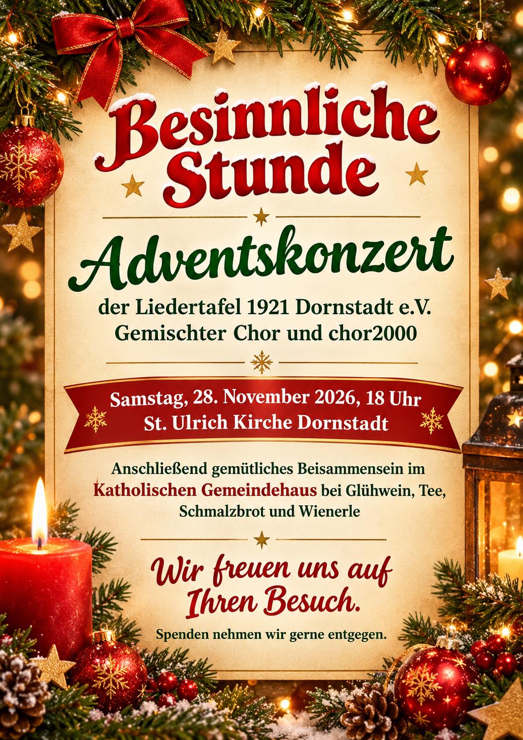 K1600 Besinnliche Adventsstunde in Dornstadt